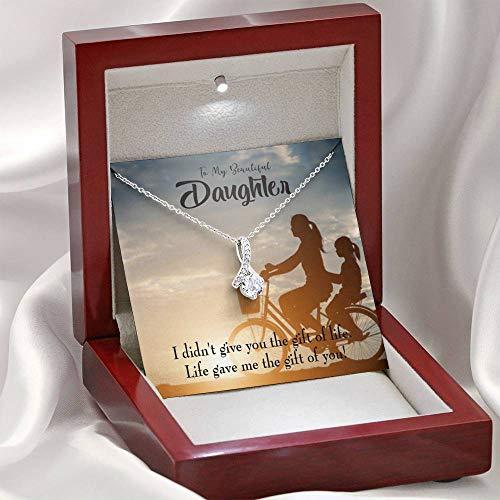 Express Your Love Gifts Daughter Gift Life Gave me You Eternity Ribbon Stone Pen