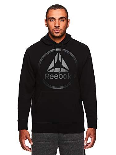 Reebok Men's Performance Pullover Hoodie - Graphic Hooded Activewear ...