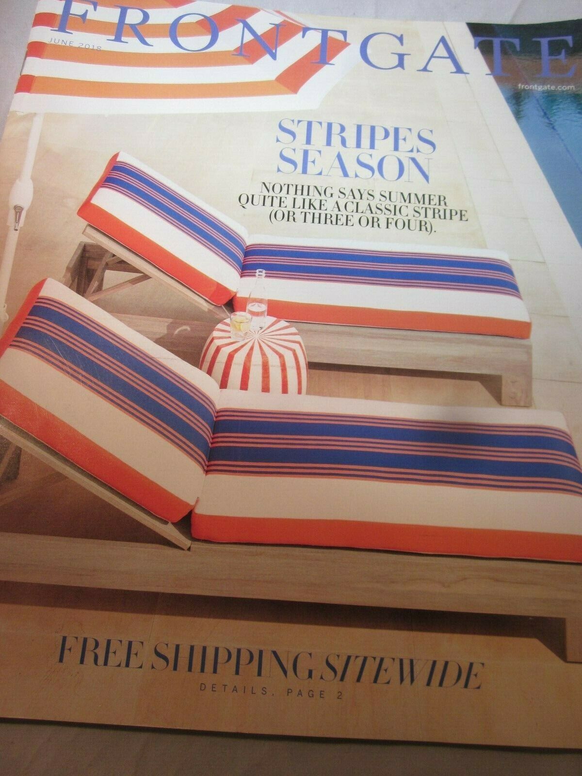 Frontgate Catalog June 2018 Stripes Season Nothing Says ...