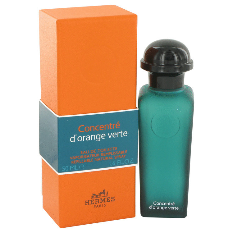 Hermes paris eau d orange verte 1.6 oz perfume refillable