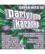Party Tyme Karaoke - Super Hits 16 by Karaoke (CD, Aug-2011, Sybersound ... - $11.99