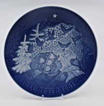 Bing and Grondahl 1981 Christmas Plate Jule After 9081 B&amp;G Made in Denma... - $28.21
