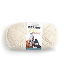 Bernat 16113030008 Big Ball Chunky Solid Yarn, 14oz, Super Bulky 6 Gauge, 100% A - $14.13