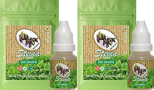 Brianna Desi Khajana Stevia Liquid Drops - 600 Drops - 30ml | Natural Stevia Lea