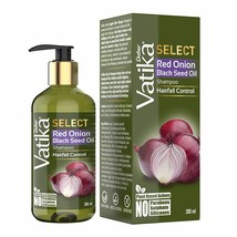 DABUR Vatika Select Red Onion Black Seed Oil Shampoo Hairfall Control, 3... - $21.65