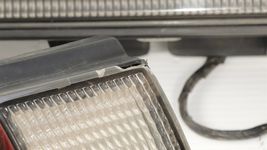 98-99 Nissan Sentra B14 Tail Lights & Center Reflector Panel Carbon Fiber Look image 5