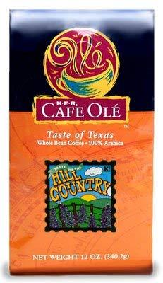 HEB Cafe Ole Taste of Texas Whole Bean Coffee 12oz Bag (Pack of 3) (Taste of The - $39.99