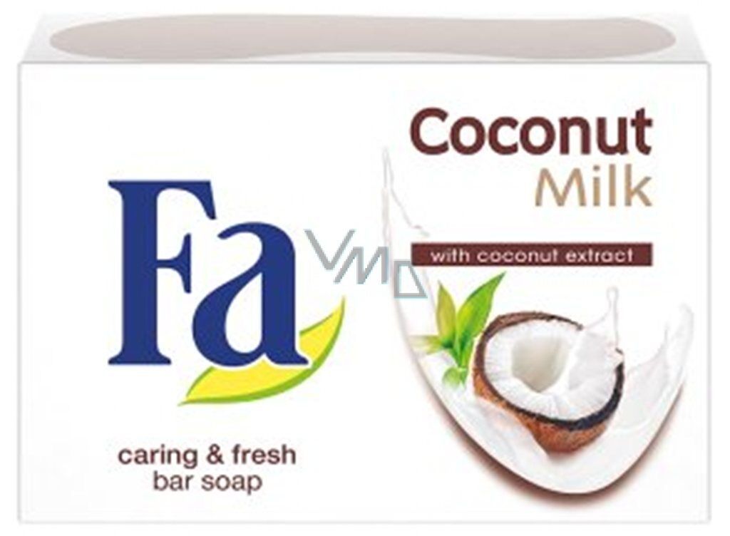 Fa COCONUT MILK Bar of Soap from Europe -1 ct -FREE SHIPPING