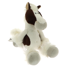 NICI Horse Pied White & Brown Stuffed Animal 10 inches 25cm - $26.00