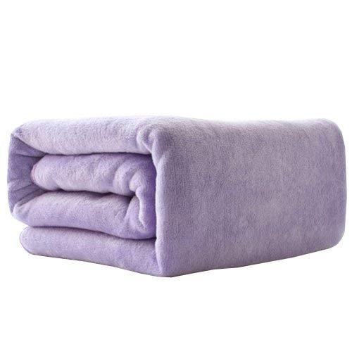 PANDA SUPERSTORE Beauty Salon Super Soft Towel Thickening Bath Towel Purple,(180