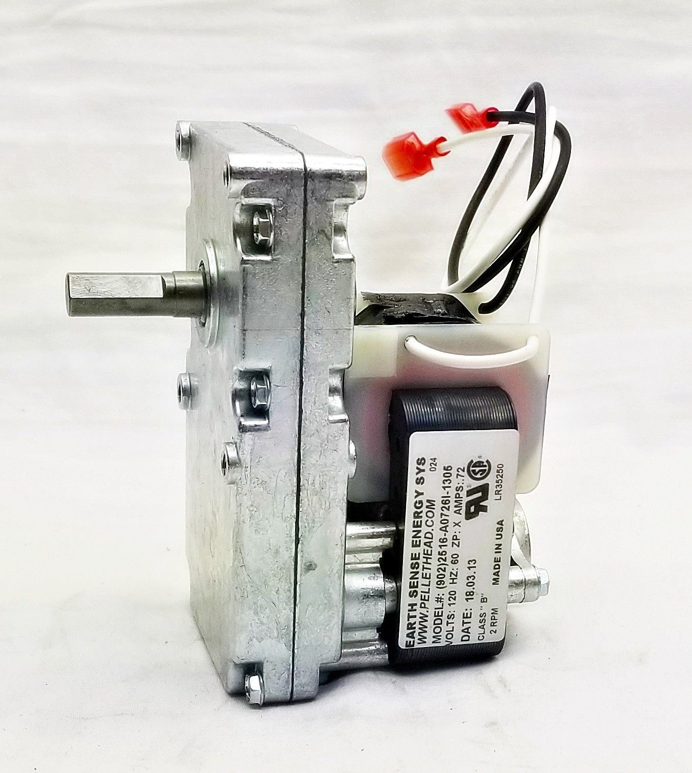 JAMESTOWN Pellet Stove Auger FEED Motor 2 RPM CW 09EAB J1000, J2000