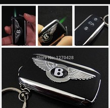 Bentley Car Key Ring Design Cigarette Lighter Refaillable Jet Flame U.K Seller - $11.63