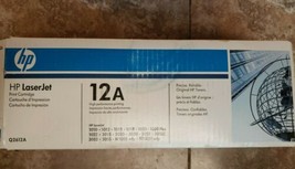 HP LaserJet 12A Toner Cartridge Q2612A Black - Genuine Brand New, Sealed - $37.05