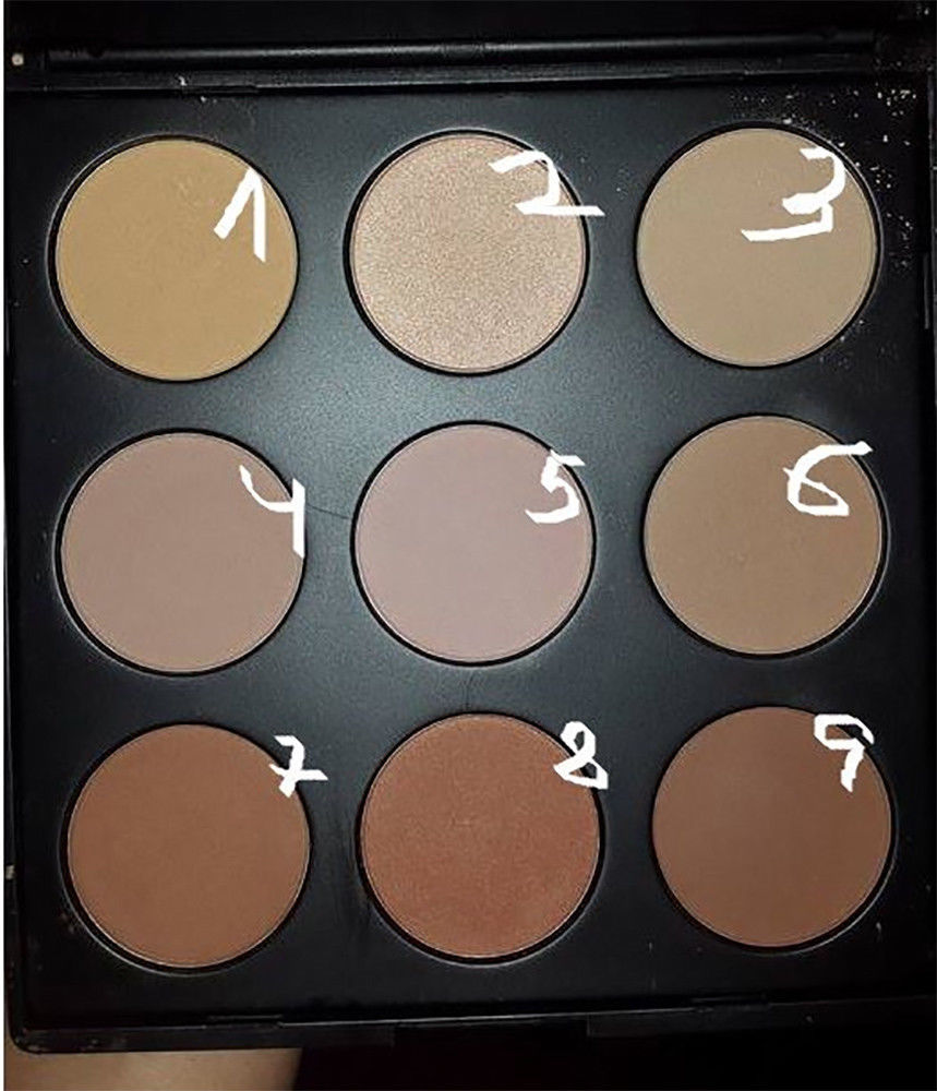 MORPHE That Glow Bronzer Palette 9BZ Contour makeup powder kit