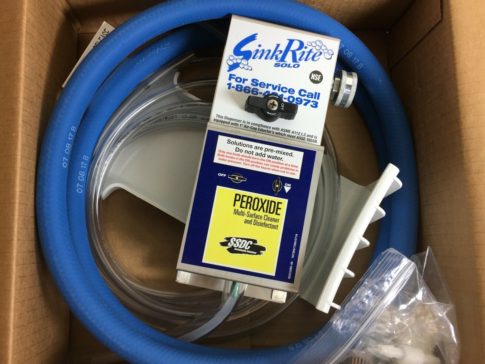 SINK RITE SSDC SINK SINGLE PRODUCT LIQUID DISPENSER, 92223284 Soap