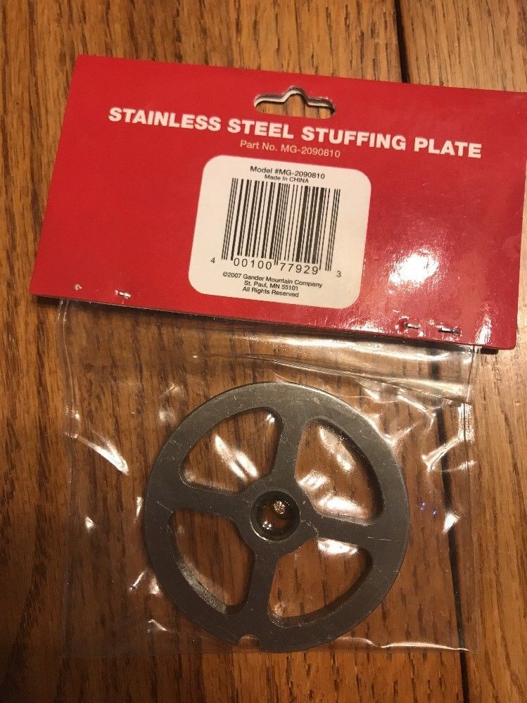 Gander MTN Guide Series STAINLESS STEEL STUFFING PLATE for 8 Elec