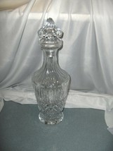 Waterford 13&quot;  Wine Decanter Fine Cut Crystal Maeve Stopper &amp; Bottle NICE - $173.25