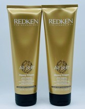 2 x Redken All Soft Heavy Cream Super Treatment For Dry Brittle Hair 8.5 oz Each - $49.99