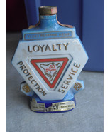 Vintage 1974 Jim Beam Fleet Reserve Association Decanter Bottle Empty 9&quot;... - $26.73