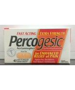 Percogesic Extra Strength Pain Reliever Caplets 40ct -Expiration Date 01... - $10.40