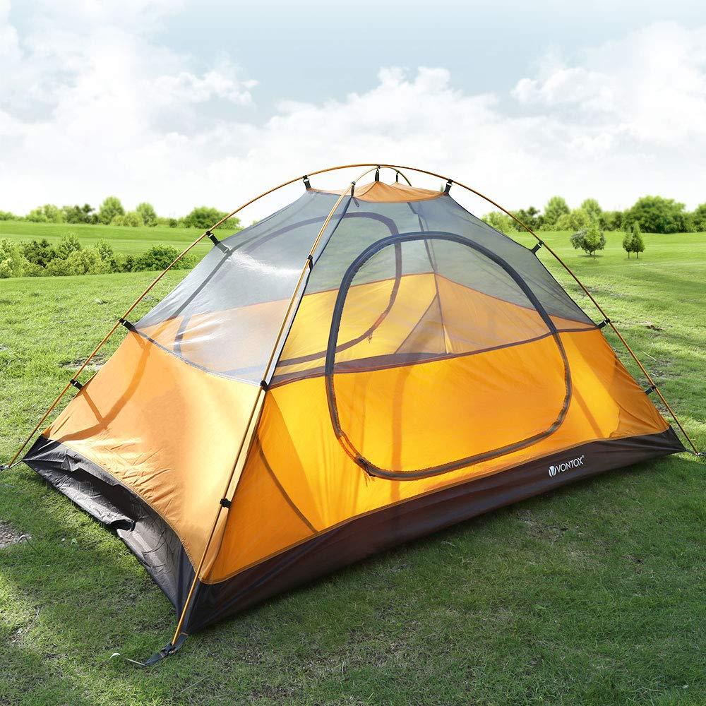 V VONTOX Camping Tent 2Person Lightweight Outdoor Backpacking