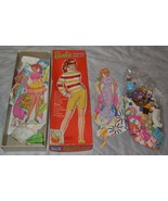 1960&#39;s BARBIE Paper Dolls Magic Stay On  Wardrobe Clothes  - £26.23 GBP