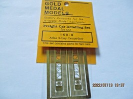 Gold Medal Models # 160-8 Atlas 2-Bay Centerflow Hopper. 2 Car set N-Scale image 1
