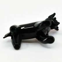 Handmade Black Horse Pony Tiny Miniature Micro Mini Lampworking Glass Figurine image 4