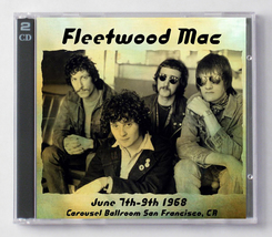 Fleetwood Mac Live 1968 San Francisco California Carousel Ballroom SBD 2-CD - $17.50