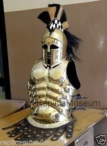 NauticalMart Greek Muscle Armor Cuirass W/Greek Corinthian Helmet Halloween Cost