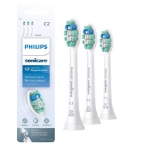 Philips Sonicare HX9023/65 Genuine C2 Optimal Plaque Control Toothbrush Head, 3  - $58.03