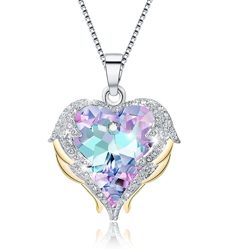 Heart of the ocean necklace swarovski clearance