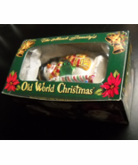 Merck Family&#39;s Old World Christmas Ornament 2005 Candy Cane Snowman Boxed - $9.99