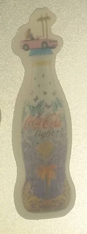 Coca-Cola Sticker | Coca-Cola Light Blue - $2.00