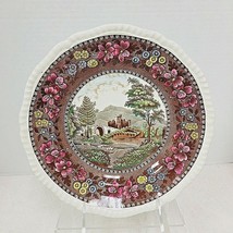 Copeland Spode Delft Tower Pattern Luncheon Plate 9.25 Inches Ostermouth. - $36.14