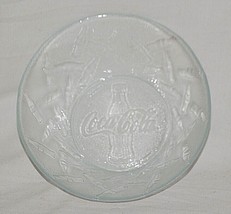 Coca Cola Coke Soup Cereal Bowl Clear Glass - $19.79