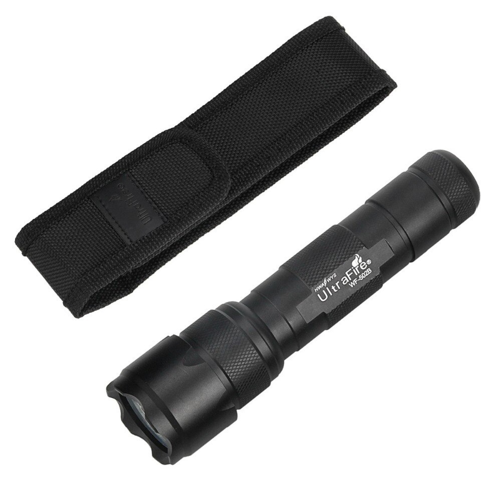UltraFire WF-502B CREE XPE G3 5 Mode LED Flashlight Torch Lantern  Flashlight LU