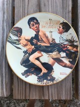 Norman Rockwell Collect Plate Cover Illustrate Saturday Evening Post Jun... - $24.75
