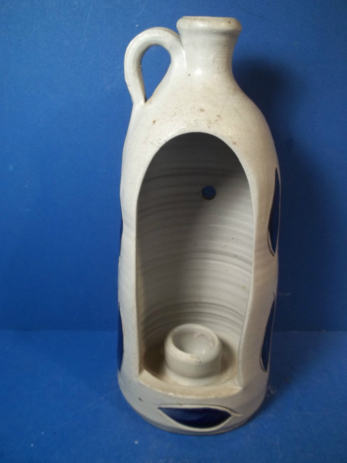 VINTAGE WILLIAMSBURG POTTERY CANDLE HOLDER BOTTLE SHAPE Other