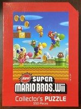 USAopoly Nintendo Super Mario Brothers Wii Puzzle 550 Pcs Complete &amp; Exc... - $24.26
