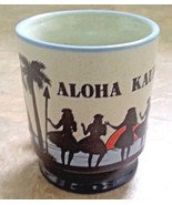 Aloha Kauai mug cup Hawaii 10 ounces oz palm tree ocean sunset - $19.79