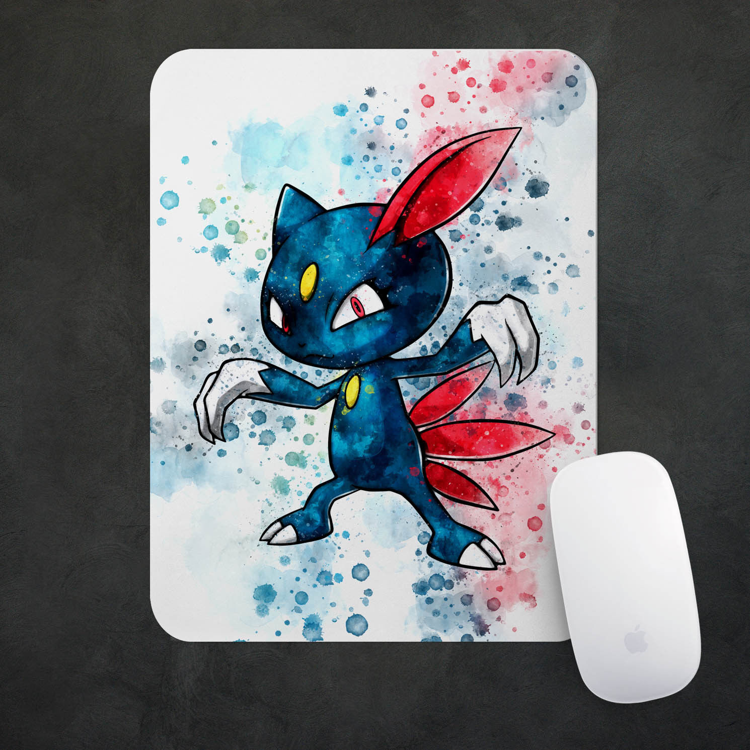 Sneasel Pokemon Mouse Pad Anime Gaming Mousepad TOP Quality BIG SIZE