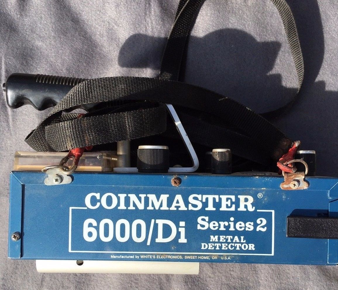 Whites Coinmaster 6000 Di Series 2 Metal Detector Extra ...