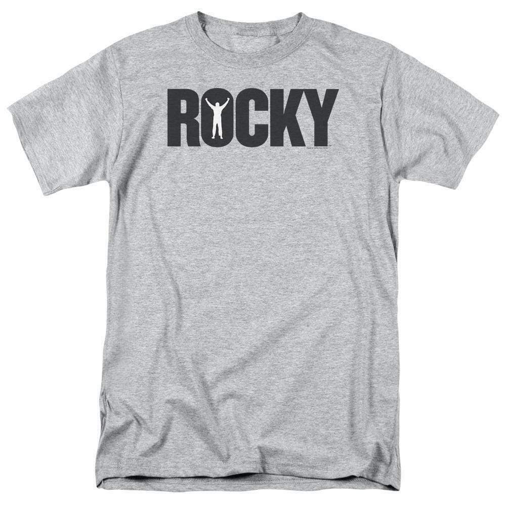 Rocky Classic retro movie T-shirt 70's 80's movie gray graphic cotton ...