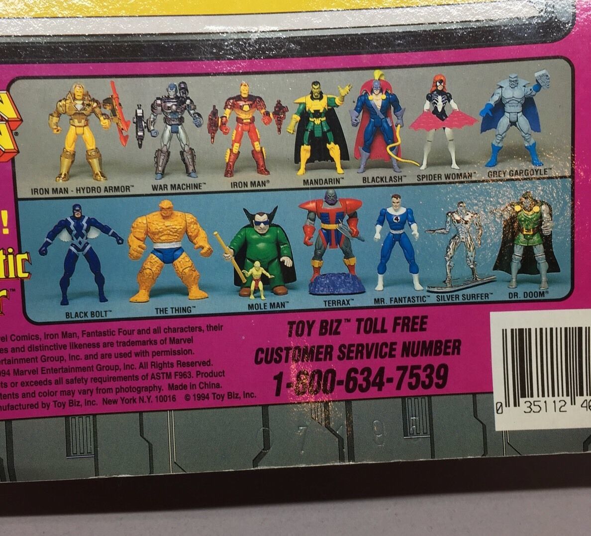 1994 marvel action figures