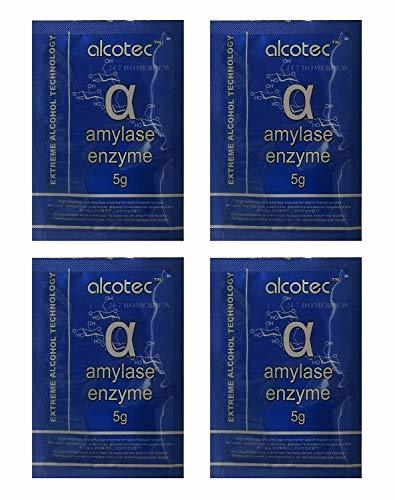 Alcotec Alpha Amylase Enzyme (Pack of 4)
