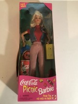 Coca-Cola Picnic Barbie Doll Toy Mattel Sealed T8 - $19.79