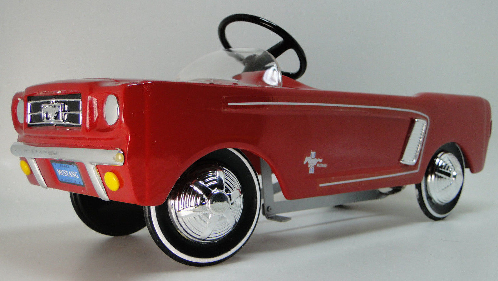 1965 Mustang Ford Pedal Car GT Vintage Metal Collector >>>READ FULL