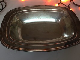 Vintage Gotham Silver On Copper Serving Dish Platter 11.5 Inch - $23.90