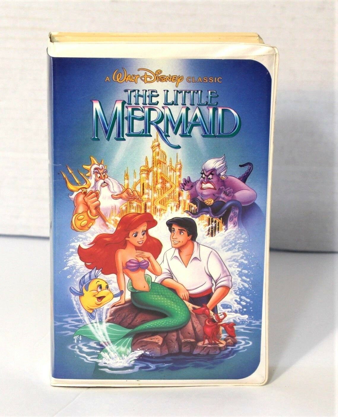 Disney VHS The Little Mermaid Out Of Print Controversial Cover, Rare ...